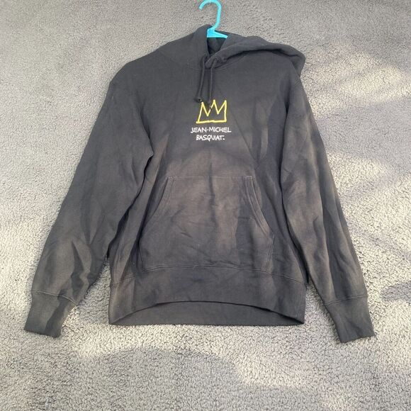 Uniqlo Hoodie Size Small Jean-Michel Basquiat NYC Pop Icons Sweatshirt - Picture 1 of 10